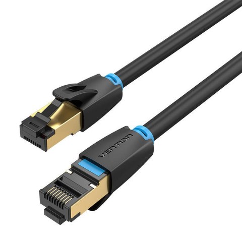 Kabel VENTION IKABF Cat.8 1m (czarny)