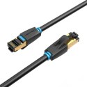 Kabel VENTION IKABK Cat.8 8m (czarny)