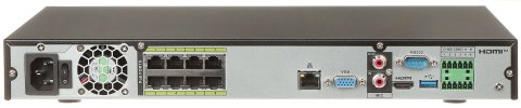 REJESTRATOR IP NVR5208-8P-EI 8 KANAŁÓW, 8 PoE WizSense DAHUA