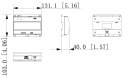 SWITCH VTNS1001B-2-A DAHUA 2-wire