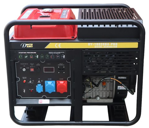 AGREGAT PRĄDOTWÓRCZY DY-18020DA-PRO 18 kW SENCI Dynamo