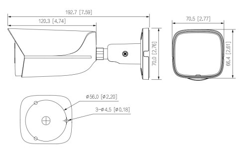 KAMERA IP IPC-HFW5442E-ASE-0280B-S3 WizMind S - 4 Mpx 2.8 mm DAHUA