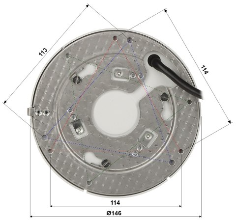 KAMERA WANDALOODPORNA IP IPC-EBW81242-AS-S2 - 12 Mpx 1.85 mm - Fish Eye DAHUA
