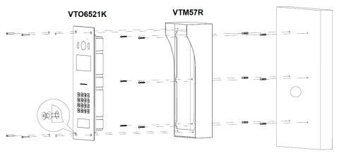 OBUDOWA NATYNKOWA VTM57R DAHUA