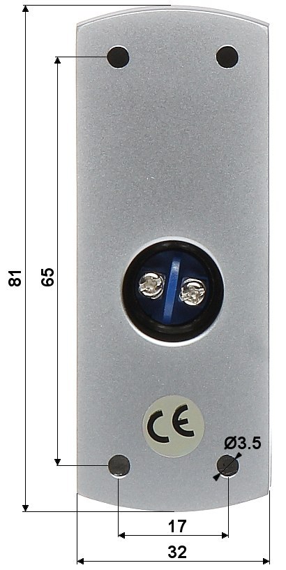 PRZYCISK OTWARCIA DRZWI ATLO-PB-2