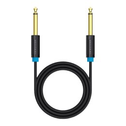 Kabel audio TS 6,35mm Vention BAABJ 5m, czarny