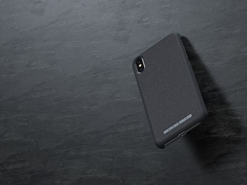 Nordic Elements Original Idun - Materiałowe etui iPhone Xs Max (Dark Grey)