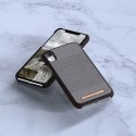 Nordic Elements Saeson Idun - Materiałowe etui iPhone XR (Dark Brown Pattern 1)