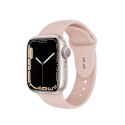Crong Liquid - Pasek do Apple Watch 38/40/41/42 mm (piaskowy róż)