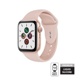 Crong Liquid - Pasek do Apple Watch 38/40/41/42 mm (piaskowy róż)