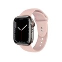 Crong Liquid - Pasek do Apple Watch 38/40/41/42 mm (piaskowy róż)