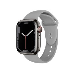 Crong Liquid - Pasek do Apple Watch 44/45/46/49 mm (szary)