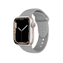 Crong Liquid - Pasek do Apple Watch 44/45/46/49 mm (szary)