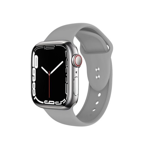 Crong Liquid - Pasek do Apple Watch 44/45/46/49 mm (szary)