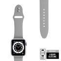 Crong Liquid - Pasek do Apple Watch 44/45/46/49 mm (szary)