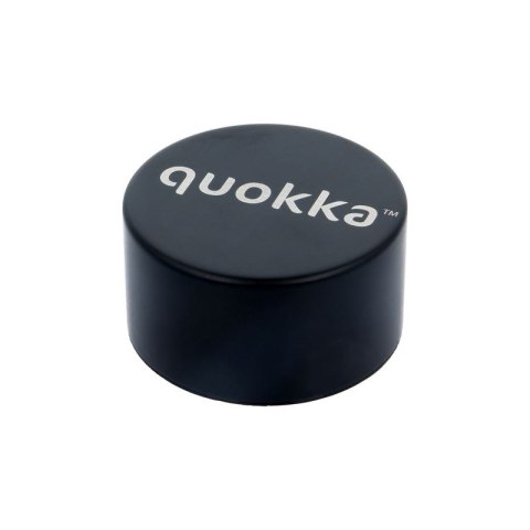 Quokka Solid - Butelka termiczna ze stali nierdzewnej 630 ml (Jet Black)