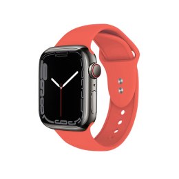 Crong Liquid - Pasek do Apple Watch 38/40/41/42 mm (koralowy)