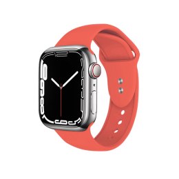 Crong Liquid - Pasek do Apple Watch 38/40/41/42 mm (koralowy)