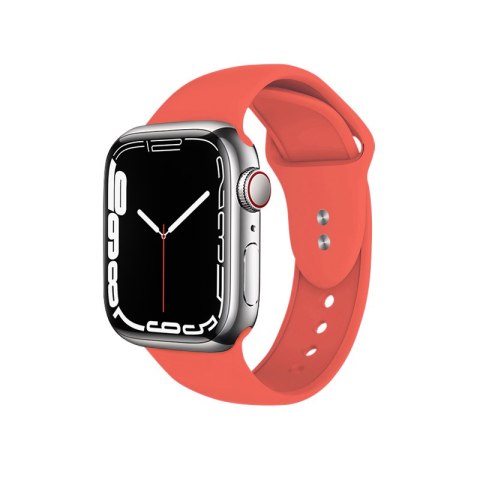 Crong Liquid - Pasek do Apple Watch 38/40/41/42 mm (koralowy)