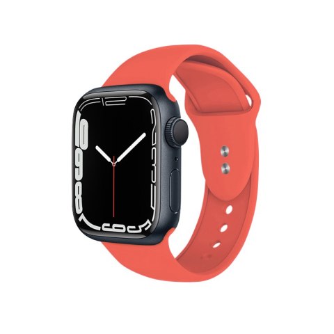 Crong Liquid - Pasek do Apple Watch 38/40/41/42 mm (koralowy)