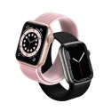 Crong Nylon - Pasek sportowy do Apple Watch 38/40/41/42 mm (Powder Pink)
