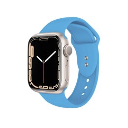 Crong Liquid - Pasek do Apple Watch 38/40/41/42 mm (niebieski)