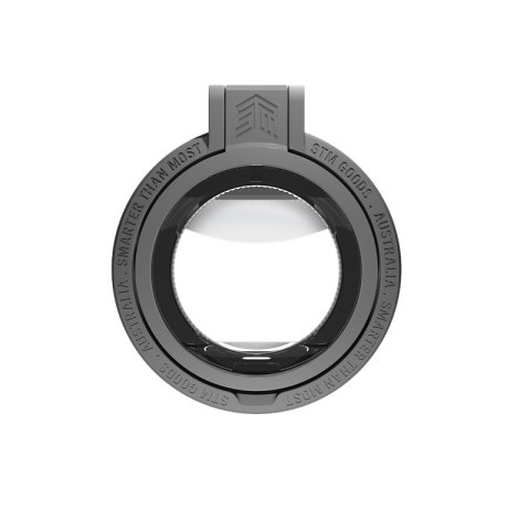 STM MagLoop - Uchwyt MagSafe na palec z funkcją podstawki + otwieracz (szary)