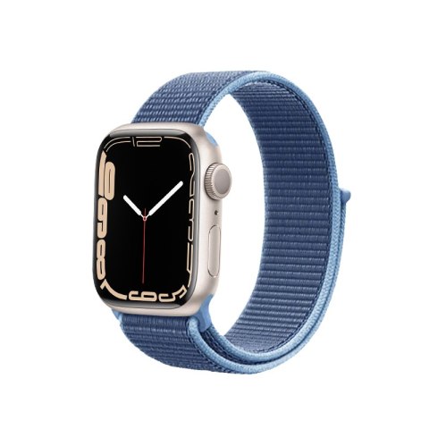 Crong Nylon - Pasek sportowy do Apple Watch 38/40/41/42 mm (Ocean Blue)