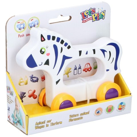 Let's Play - Zwierzątko na kółkach Zebra