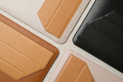 Moshi Muse 14" 3-in-1 Slim - Pokrowiec MacBook Pro 14" (M4/M3/M2/M1/2024-2021) (Seashell White)