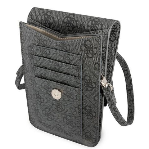 Guess Wallet 4G Triangle Logo Phone Bag - Torba na smartfona i akcesoria (Black)