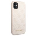 Guess 4G Metal Gold Logo - Etui iPhone 11 (różowy)