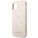 Guess 4G Metal Gold Logo - Etui iPhone 11 (różowy)