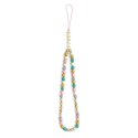 Guess Phone Strap Beads Heishi - Zawieszka do telefonu 25 cm (Flower Pink)