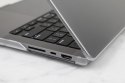 Moshi iGlaze Hardshell Case - Obudowa MacBook Pro 14" (M4/M3/M2/M1/2024-2021) (Stealth Clear)