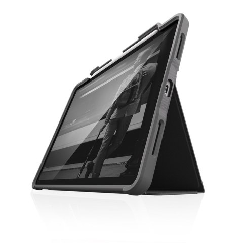 STM Dux Plus - Etui pancerne iPad Air 11" M3 (2025) / M2 (2024) / iPad Air 10.9" (5-4 gen.) (2022-2020) MIL-STD-810G z uchwytem 