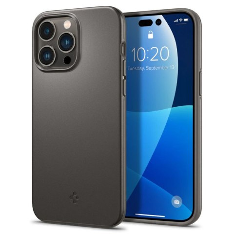 Spigen Thin Fit - Etui do iPhone 14 Pro Max (Gunmetal)