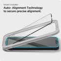 Spigen Alm Glass FC 2-Pack - Szkło hartowane do iPhone 17e / 16e / 14 / 13 / 13 Pro 2 szt (Czarna ramka)