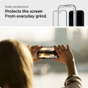 Spigen Alm Glass FC - Szkło hartowane do iPhone 17e / 16e / 14 / 13 / 13 Pro (Czarna ramka)