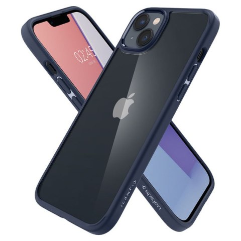 Spigen Ultra Hybrid - Etui do iPhone 15 Plus / iPhone 14 Plus (Granatowy)