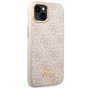 Guess 4G Metal Camera Outline Case - Etui iPhone 14 Plus (Różowy)