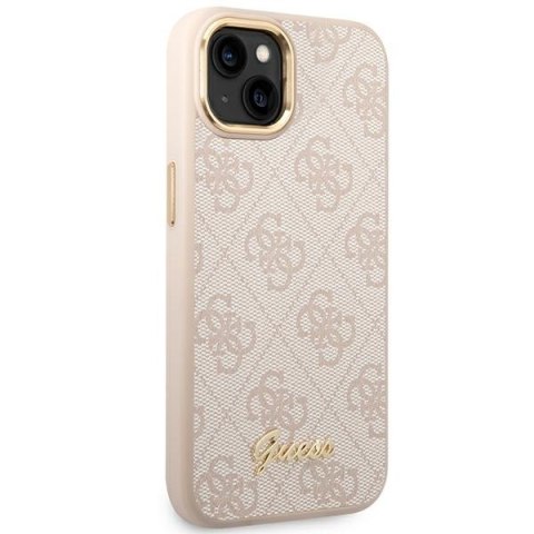 Guess 4G Metal Camera Outline Case - Etui iPhone 14 Plus (Różowy)