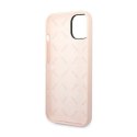 Guess Silicone Triangle Logo - Etui iPhone 14 Plus (różowy)