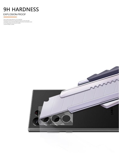 Mocolo Silk Camera Lens Glass - Szkło ochronne na obiektyw aparatu Samsung Galaxy S22 Ultra