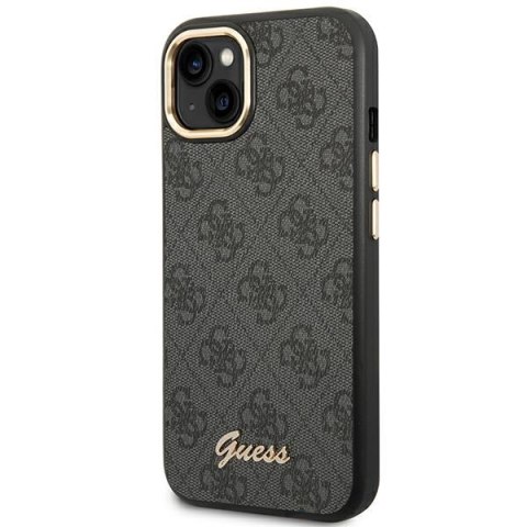 Guess 4G Metal Camera Outline Case - Etui iPhone 14 Plus (Czarny)