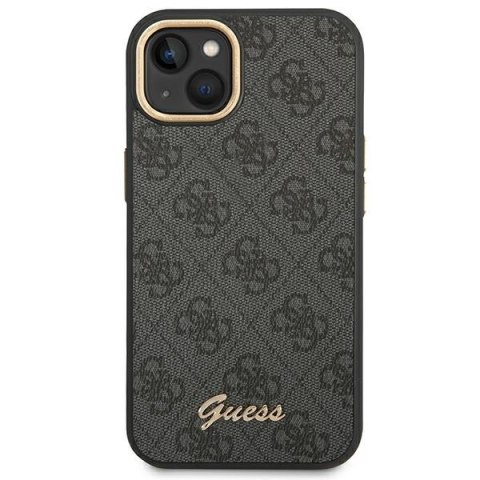 Guess 4G Metal Camera Outline Case - Etui iPhone 14 Plus (Czarny)