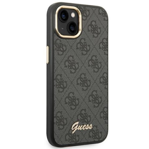 Guess 4G Metal Camera Outline Case - Etui iPhone 14 Plus (Czarny)