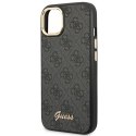 Guess 4G Metal Camera Outline Case - Etui iPhone 14 Plus (Czarny)