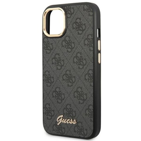 Guess 4G Metal Camera Outline Case - Etui iPhone 14 Plus (Czarny)