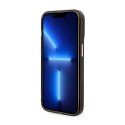 Guess Gold Outline Translucent MagSafe - Etui iPhone 14 Pro (czarny)